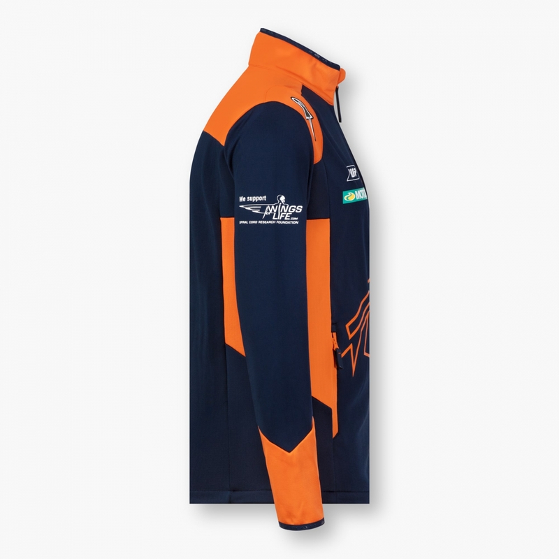 Chaqueta Softshell KTM Red Bull Racing 22 azul-naranja liquidación