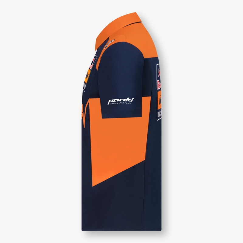 Polo KTM Red Bull Racing 22 azul-naranja liquidación