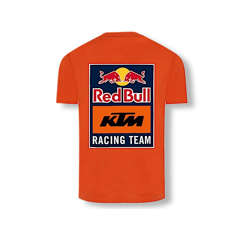 Camiseta KTM Red Bull Backprint naranja
