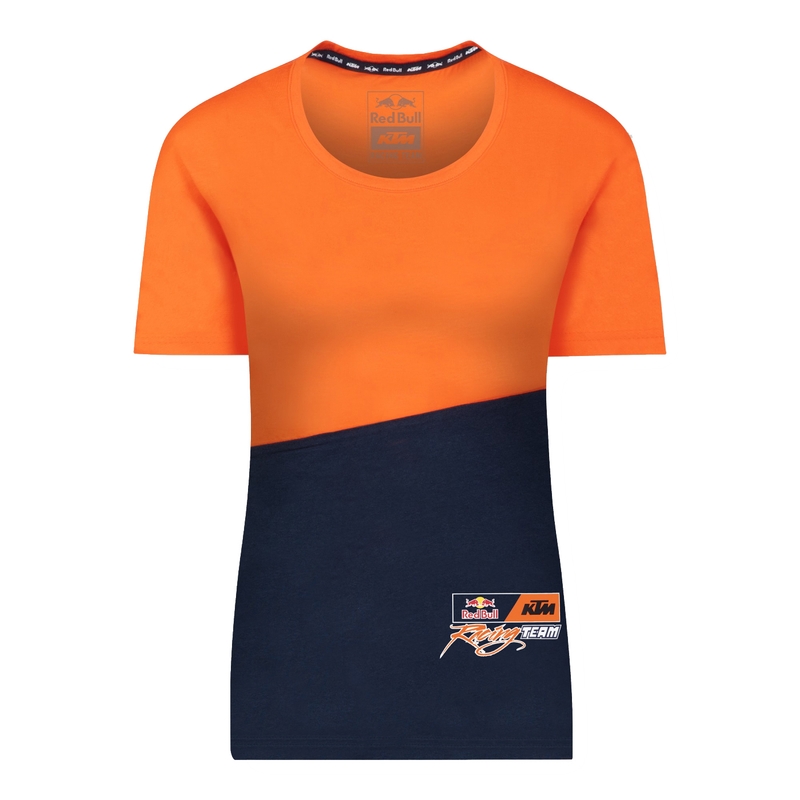 Camiseta de mujer KTM Colourswitch Red Bull azul-naranja
