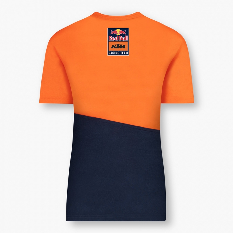 Camiseta de mujer KTM Colourswitch Red Bull azul-naranja