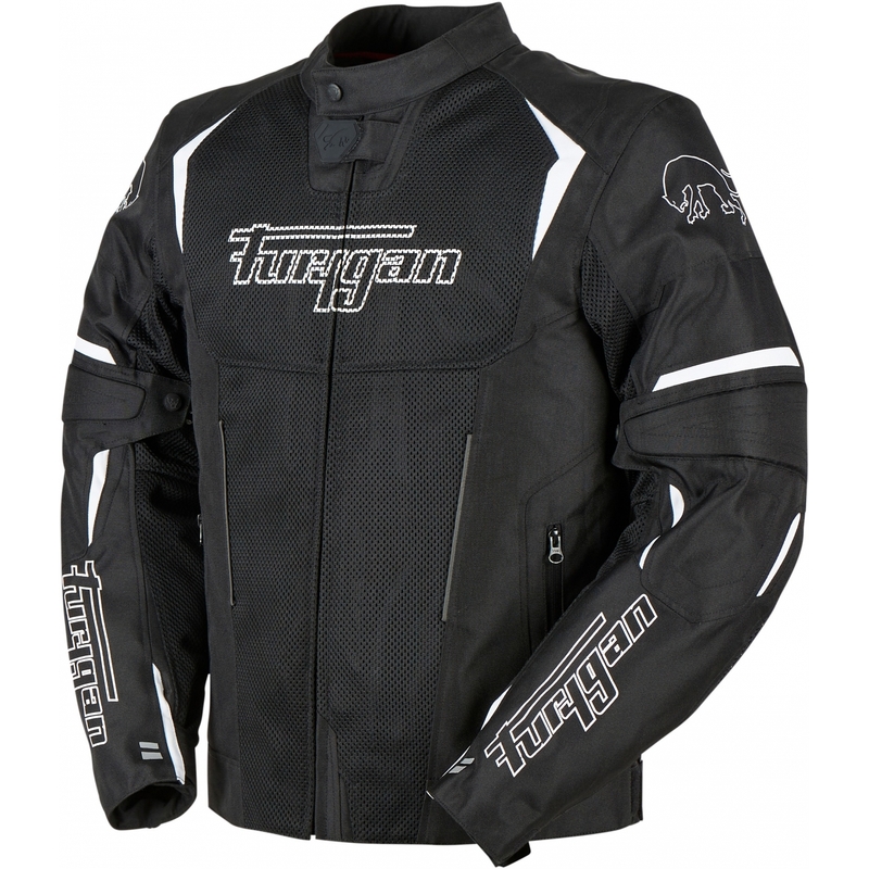 Chaqueta de moto Furygan Ultra Spark Vented 3 en 1 blanca y negra liquidación