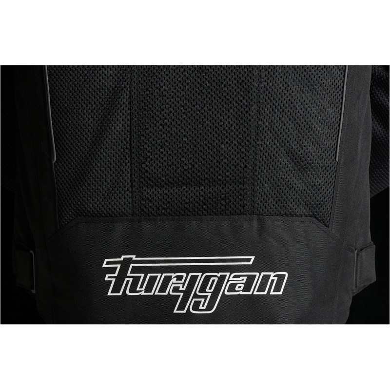 Chaqueta de moto Furygan Ultra Spark Vented 3 en 1 blanca y negra liquidación