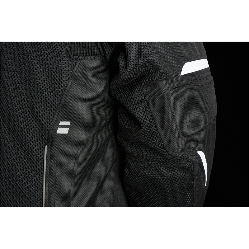 Chaqueta de moto Furygan Ultra Spark Vented 3 en 1 blanca y negra liquidación