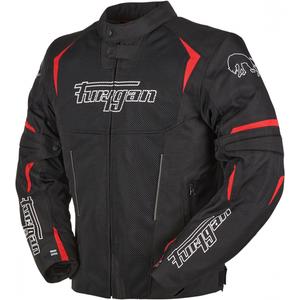 Chaqueta de moto Furygan Ultra Spark Vented 3 en 1 roja y negra