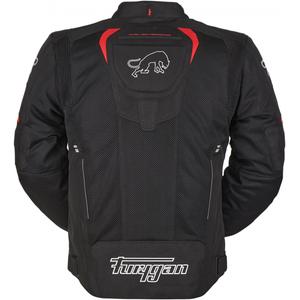 Chaqueta de moto Furygan Ultra Spark Vented 3 en 1 roja y negra