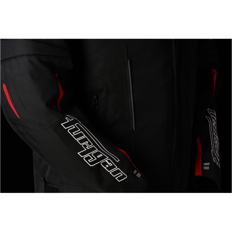 Chaqueta de moto Furygan Ultra Spark Vented 3 en 1 roja y negra