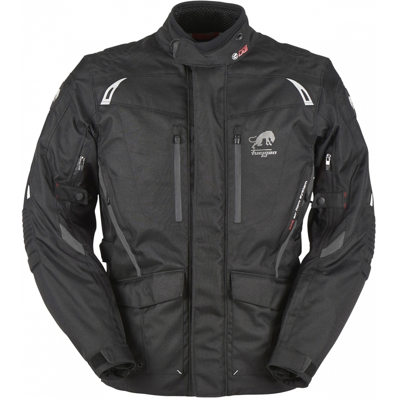 Chaqueta de moto negra Furygan Apalaches liquidación