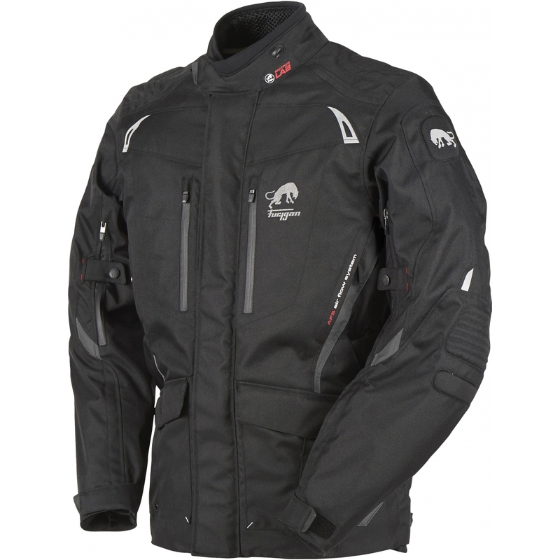 Chaqueta de moto negra Furygan Apalaches liquidación