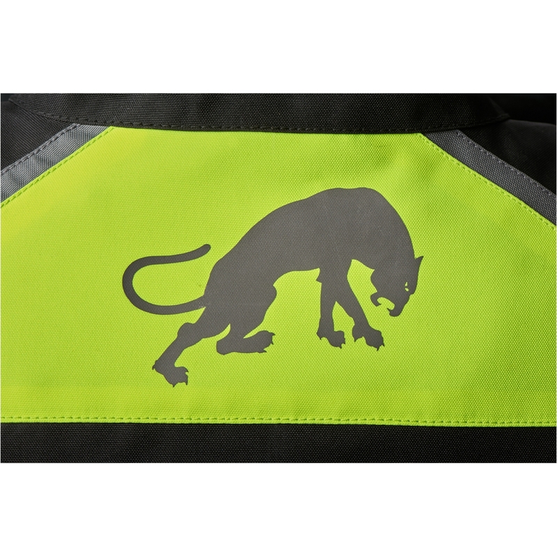 Chaqueta de moto Furygan Apalaches negro-amarillo fluo