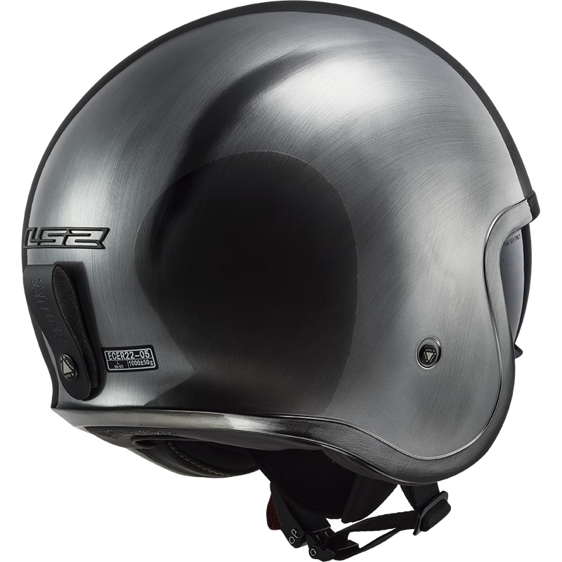Casco de moto abierto LS2 OF599 Spitfire Jeans Titanium