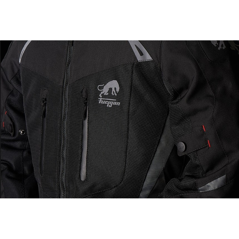 Furygan Apalaches Vented 2-in-1 Chaqueta Moto Negro