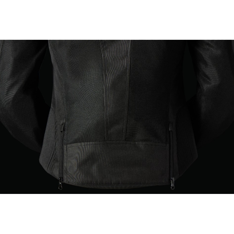Chaqueta de moto para mujer Furygan Genesis Mistral Lady Evo 3 Negro