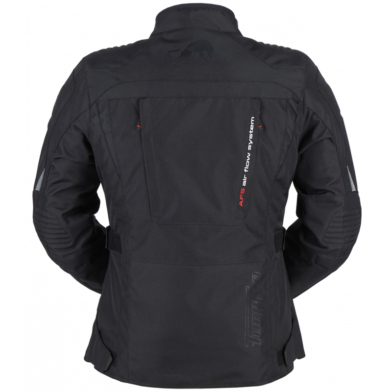 Chaqueta de moto negra Furygan Apalaches para mujer