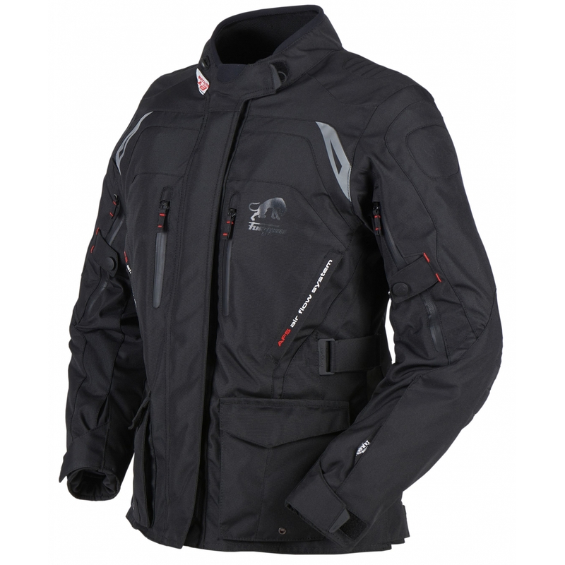 Chaqueta de moto negra Furygan Apalaches para mujer