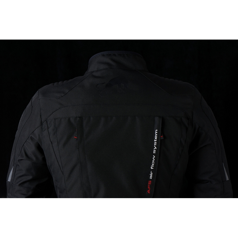 Chaqueta de moto negra Furygan Apalaches para mujer