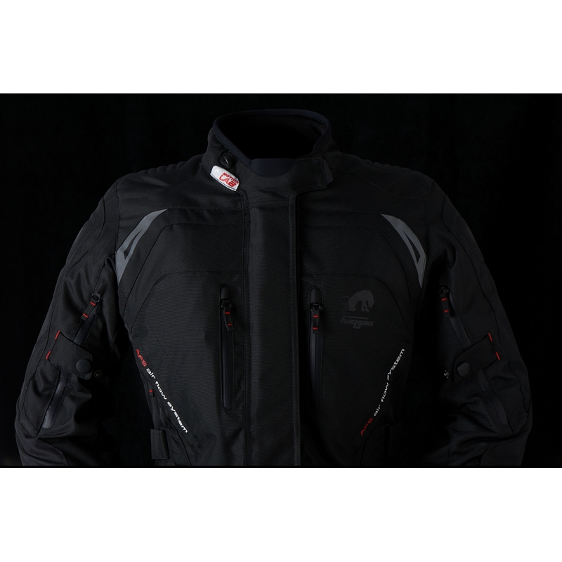 Chaqueta de moto negra Furygan Apalaches para mujer