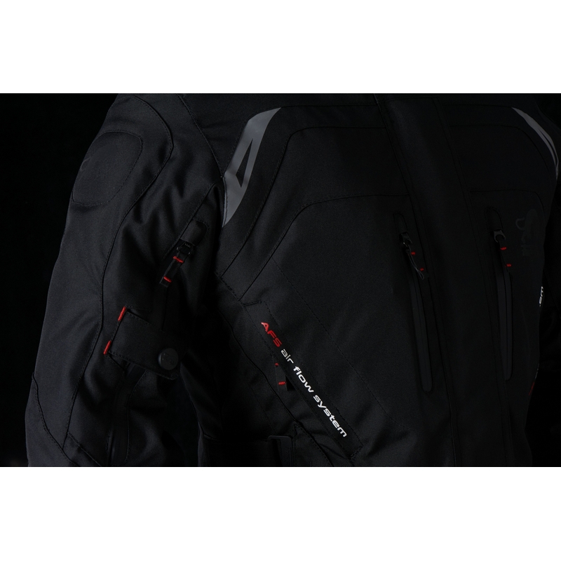 Chaqueta de moto negra Furygan Apalaches para mujer