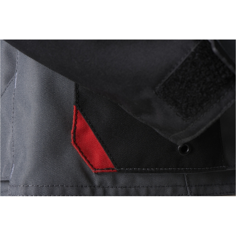 Chaqueta de moto para mujer Furygan Apalaches roja, blanca, negra y gris