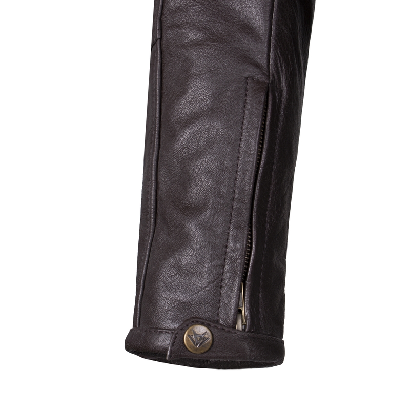 Chaqueta de moto RSA Daytona marrón