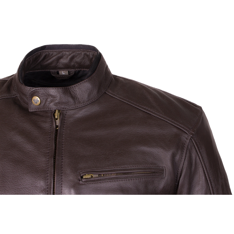Chaqueta de moto RSA Daytona marrón