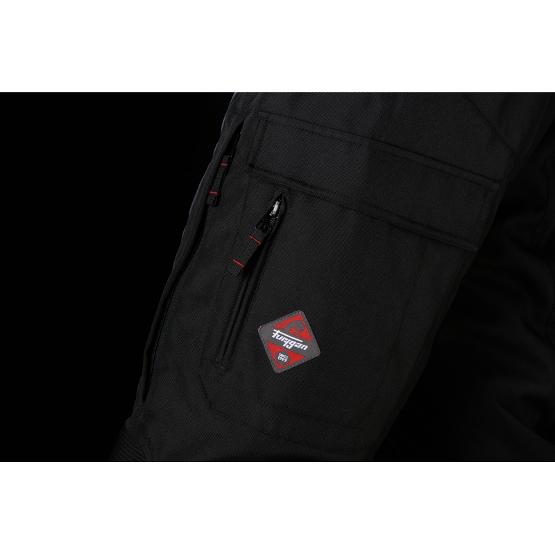Pantalón de moto Furygan Apalaches Negro liquidación