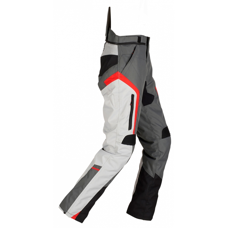 Pantalones de moto Furygan Apalaches negro-blanco-rojo-gris liquidación
