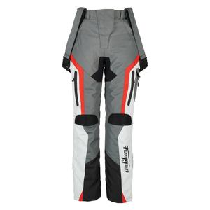 Pantalones de moto para mujer Furygan Apalaches Negro-Rojo-Blanco-Gris liquidación