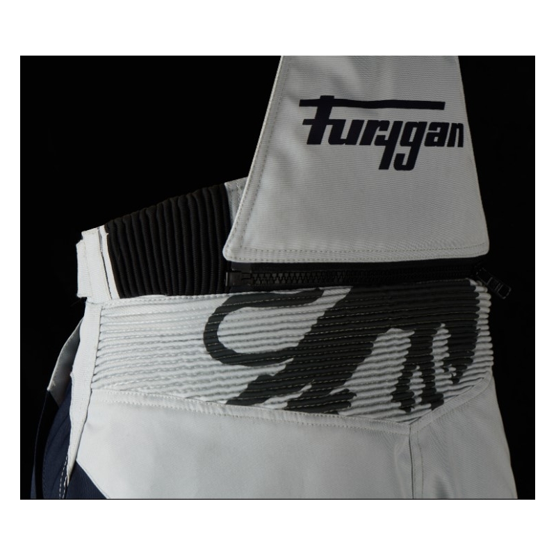 Pantalones de moto para mujer Furygan Apalaches Negro-Rojo-Blanco-Azul liquidación