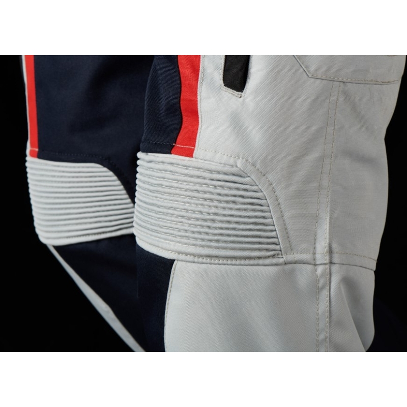 Pantalones de moto para mujer Furygan Apalaches Negro-Rojo-Blanco-Azul liquidación
