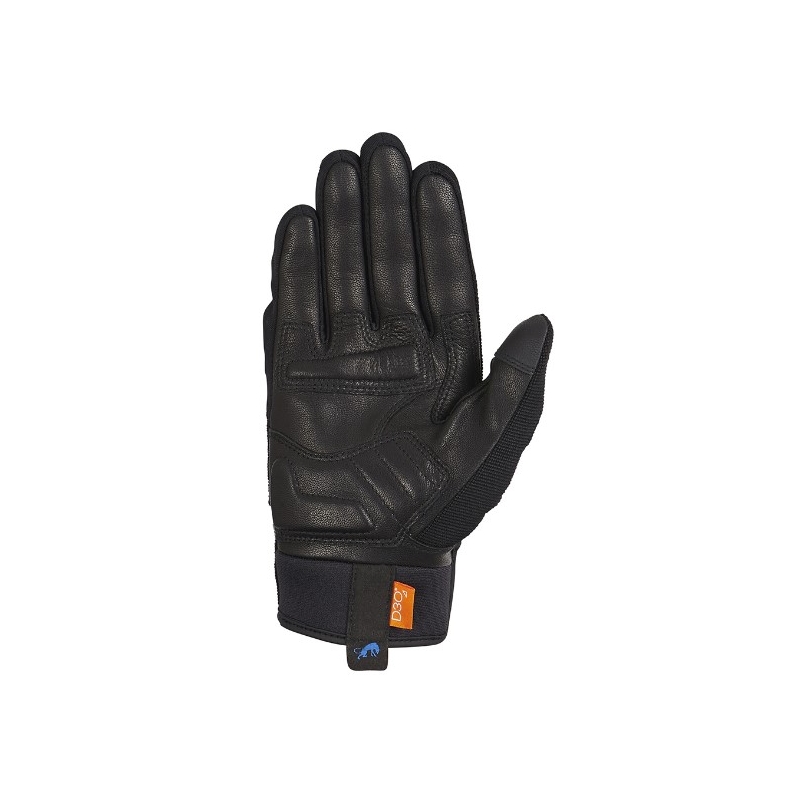Guantes de moto Furygan Jet D3O negro y azul