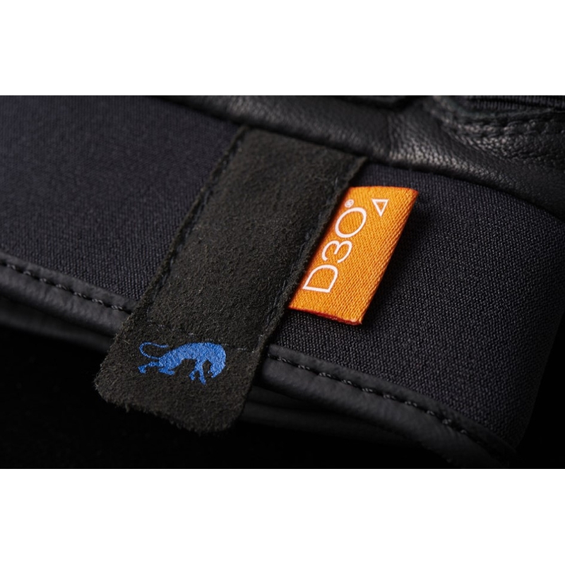 Guantes de moto Furygan Jet D3O negro y azul