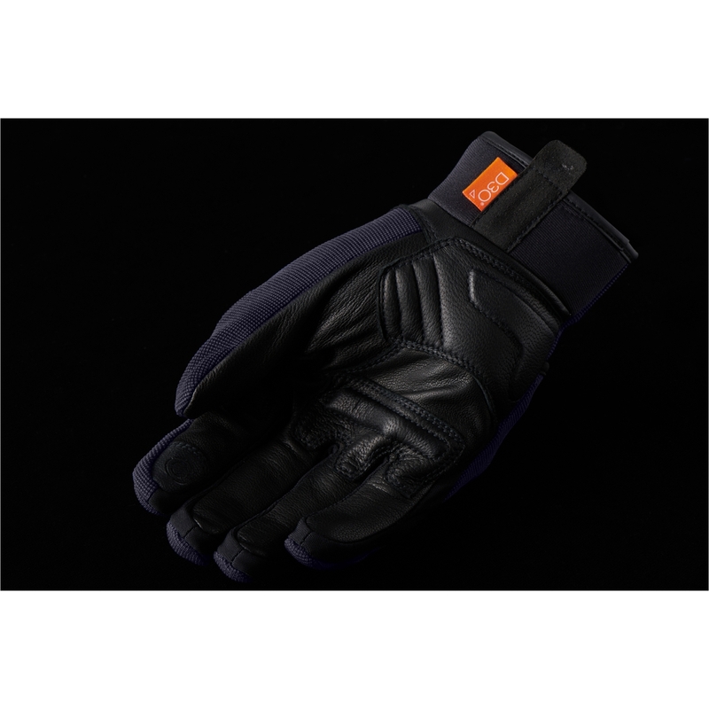 Guantes de moto Furygan Jet D3O azul-negro