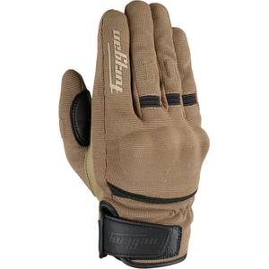 Guantes de moto Furygan Jet D3O marrón-negro