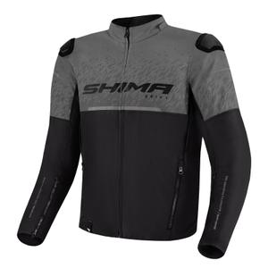 Chaqueta de moto Shima Drift negro-gris