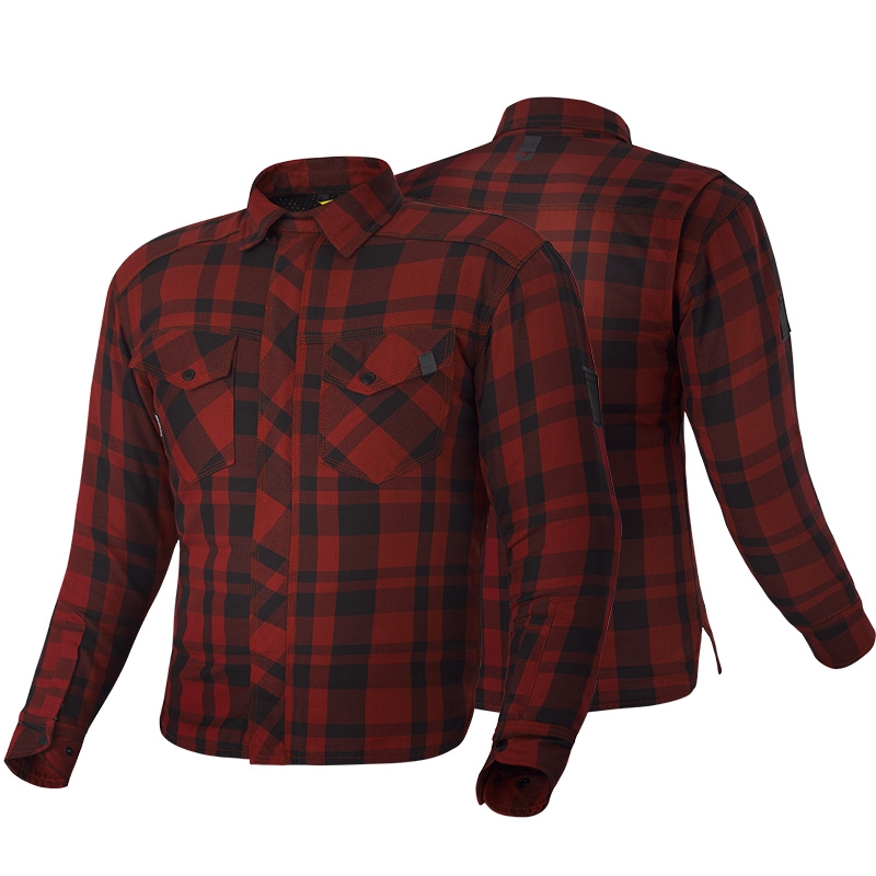 Camisa de moto Shima Renegade 2 roja