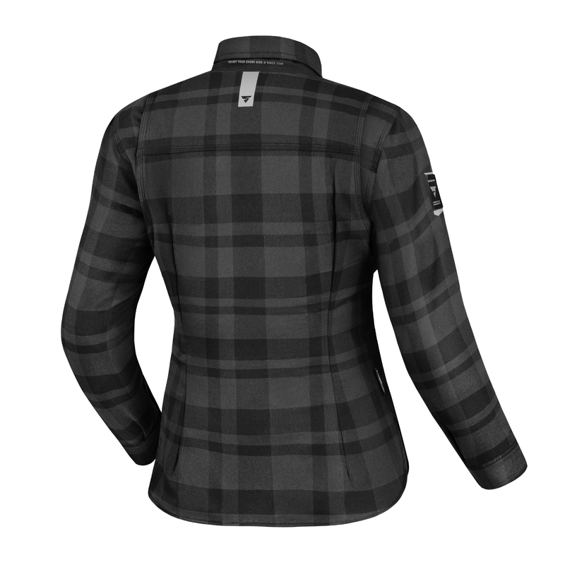Shima Renegade 2 Camisa de moto para mujer Negro