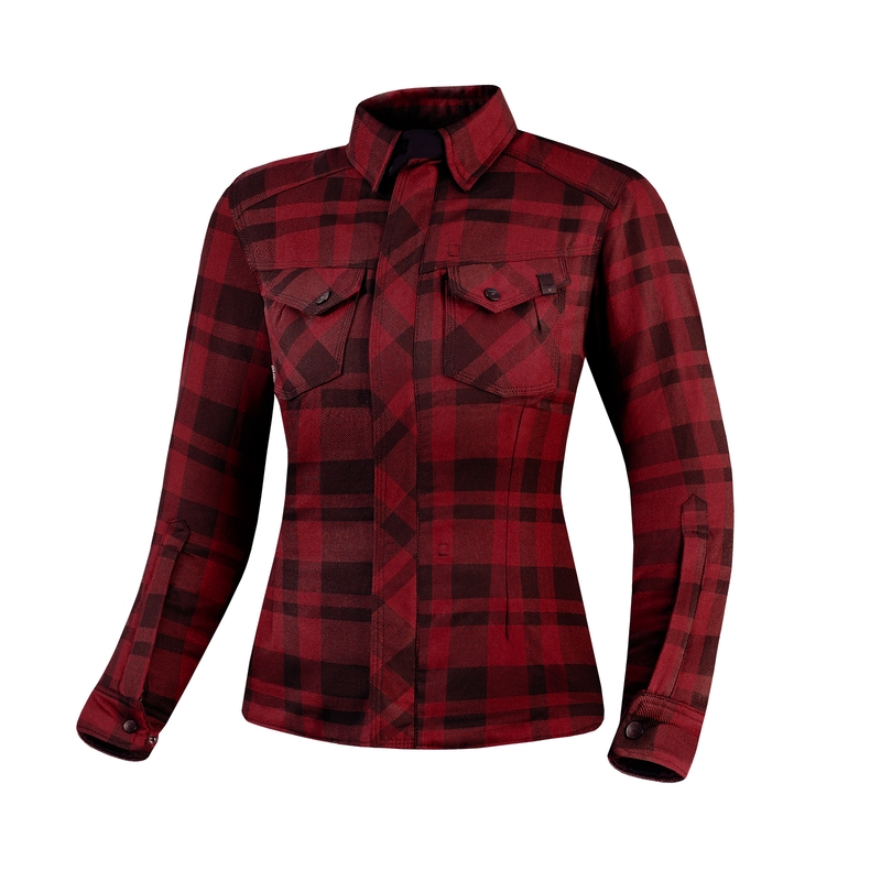 Camiseta moto mujer Shima Renegade 2 roja