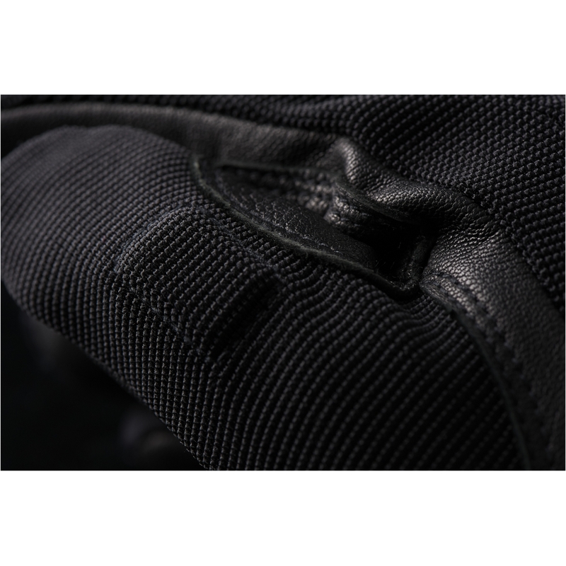 Guantes de moto Furygan Jet D3O para mujer en negro y turquesa