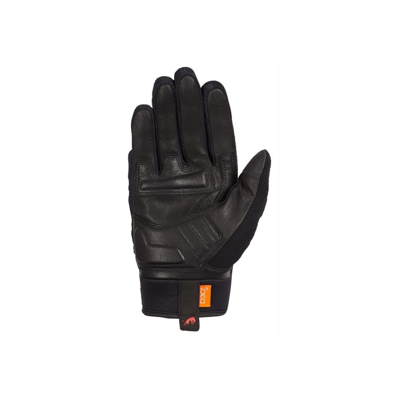 Guantes de moto para mujer Furygan Jet D3O negros y rojos