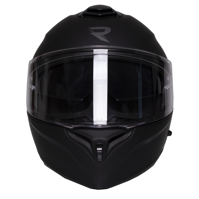 Casco de moto abatible Street Racer Ranger negro mate