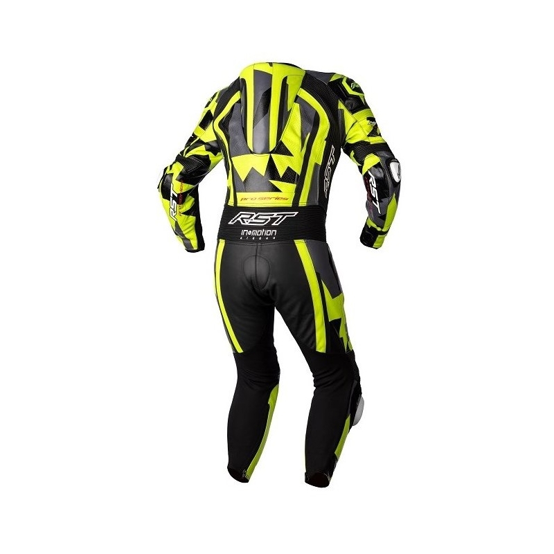 Jednodílná kombinéza na motorku RST Pro Series CE černo-šedo-fluo žlutá výprodej