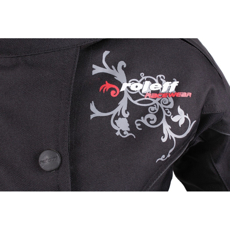 Chaqueta de moto para mujer Roleff Ladylike negra