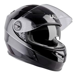 Casco integral de moto Lazer Bayamo Z-Line negro metal liquidación