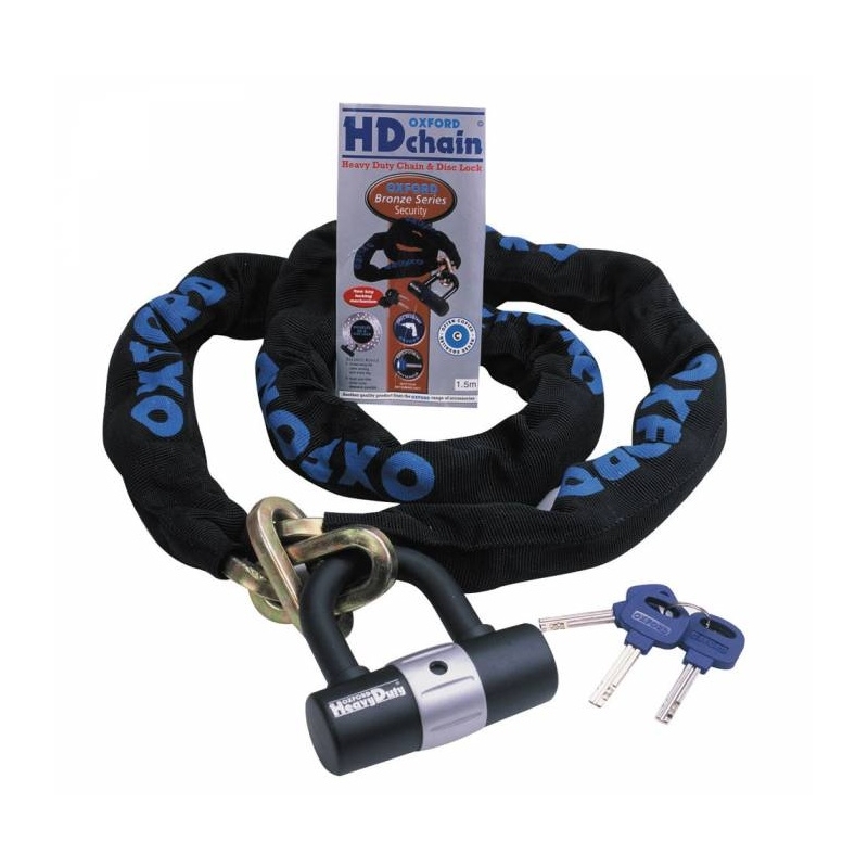 Candado de cadena Oxford Heavy Duty 1,5 m