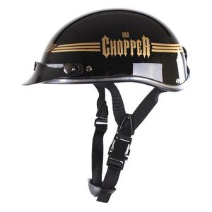 Casco de moto braincap RSA Skull negro brillante