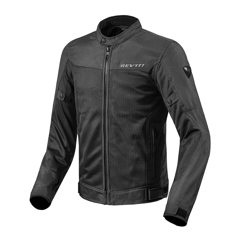 Chaqueta de moto Revit Eclipse negra liquidación