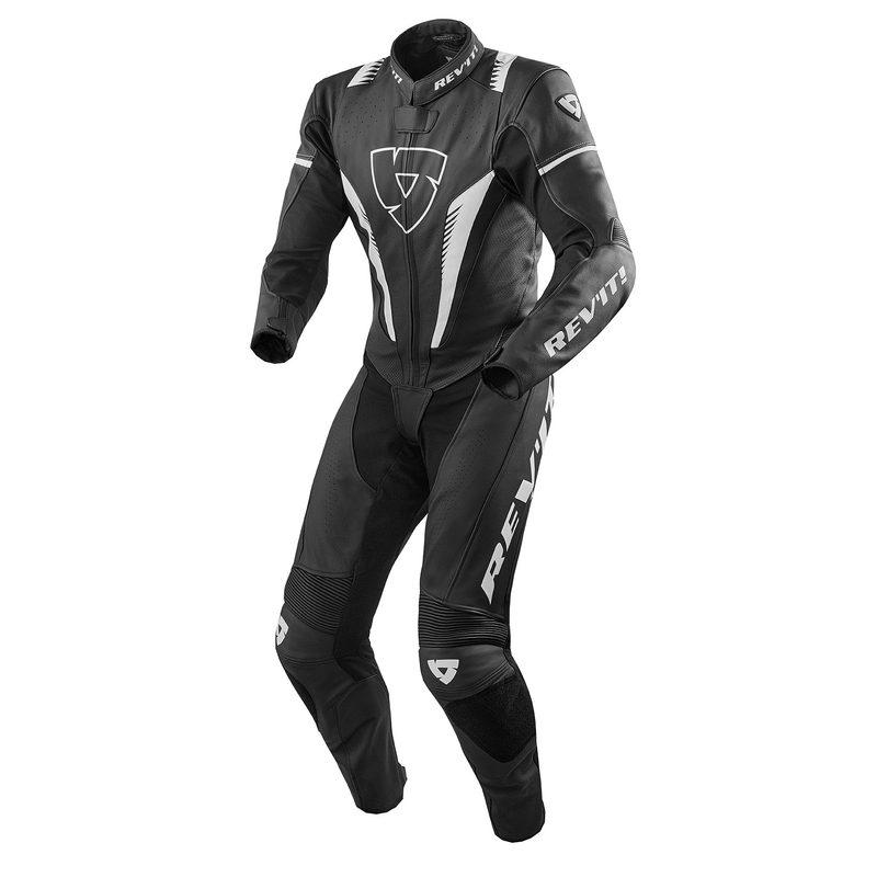 Jednodílná kombinéza Revit Venom černo-bílá výprodej