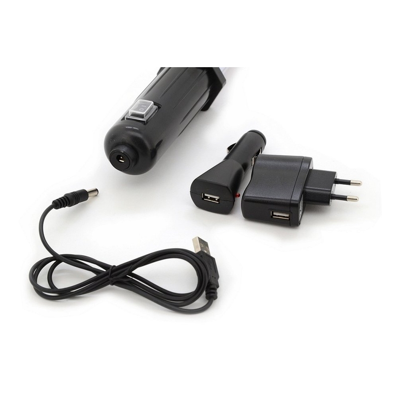 Linterna de montaje 27+7LED recargable 12/220V Li-on 1200mAh