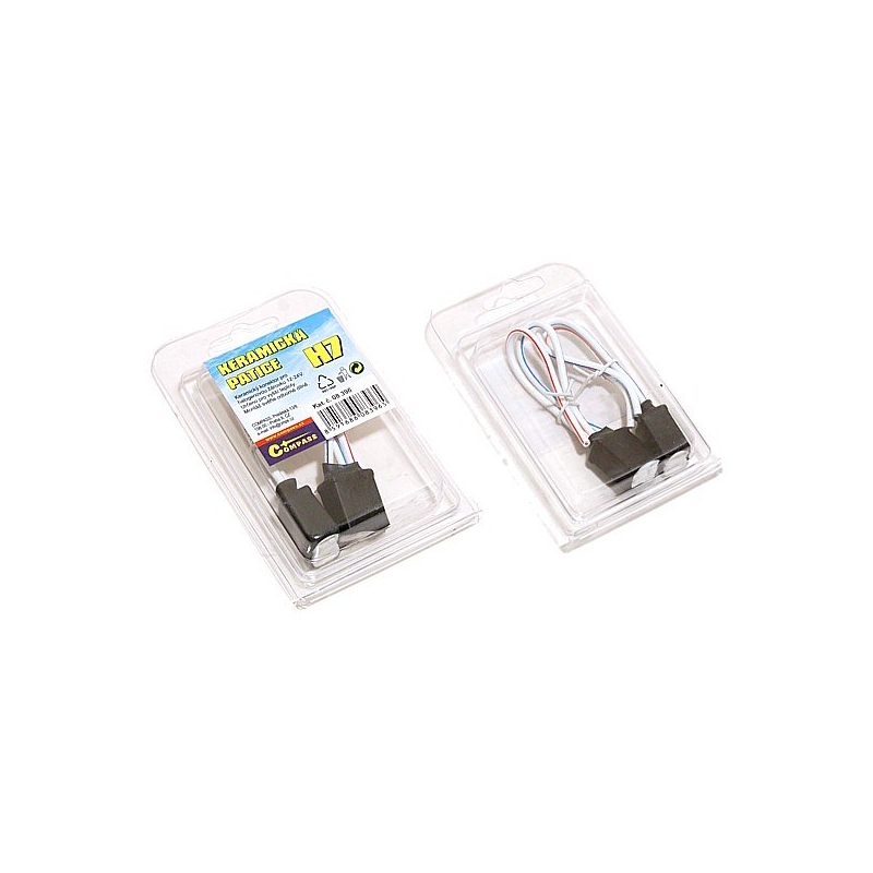 Zócalo de cerámica H7 2pcs